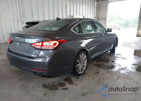 2017 Genesis G80 5.0 Ultimate z USA, uszkodzony, nr VIN KMHGN4JF8HU212073